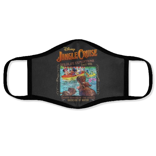 Jungle Cruise Face Masks,  Face Masks, Mickey and Friends Face Masks, Disney Park Face Masks, Disney Jungle Cruise Ride, Disneyland Trip Face Masks