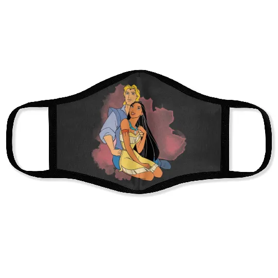 Disney Pocahontas Face Masks, Pocahontas Love Face Masks