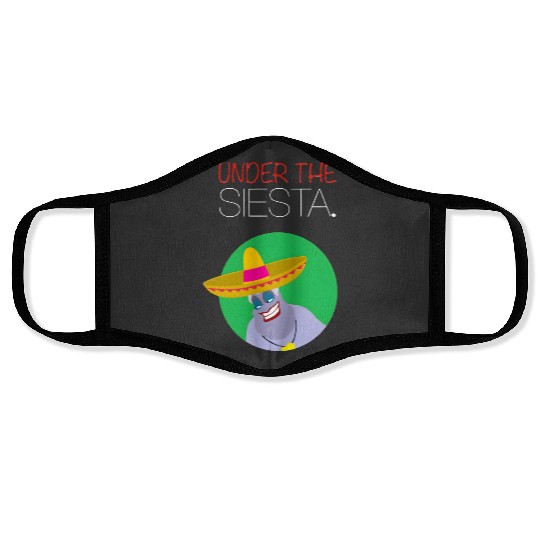Under The Siesta Little Mermaid Ursula - Disney - Face Masks
