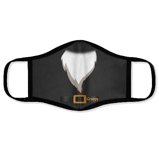 Disneyss Halloween Seven Dwarfs Grumpy Costume Face Masks