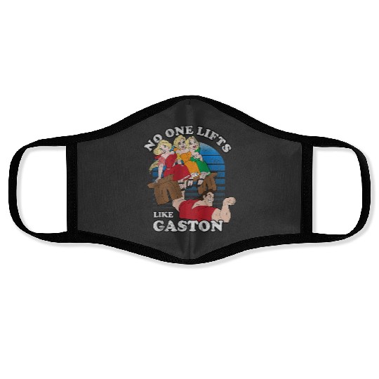 Disney Beauty And The Beast No One Lifts Like Gaston Face Masks