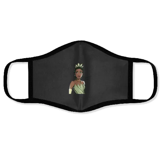 Disneyss The Princess The Frog Princess Tiana Sketch Face Masks