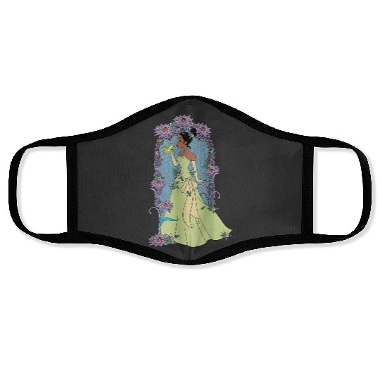 Disneyss The Princess And The Frog Tiana Profile Stained Glass Face Masks
