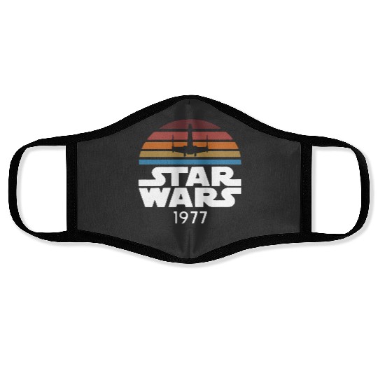 Star Wars 1977 Face Masks, Star Wars Face Masks, Swing Face Masks, Disney Star Wars Face Masks, Disneyland Face Masks