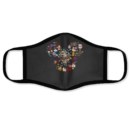 Up Movie  Face Masks, Adventure Is Out There Face Masks, Disney Up Face Masks