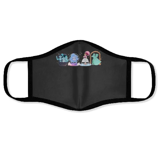 Haunted Mansion Face Masks, Disneyland Haunted Mansion Face Masks