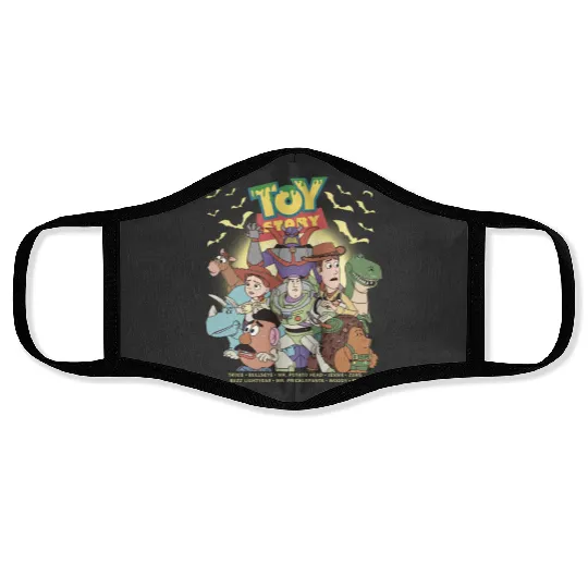 Retro Toy Story Halloween Face Masks, Disneyland Halloween, Vintage Toy Story Face Masks, Halloween Party 2024
