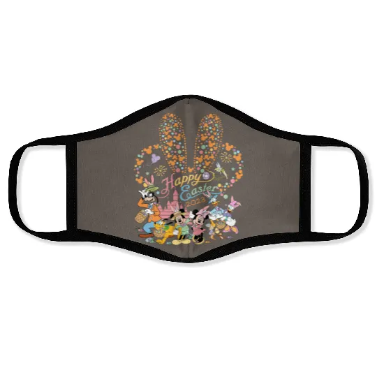Disney Easter 2023 Face Masks, Mickey &  friends Happy Easter Face Masks