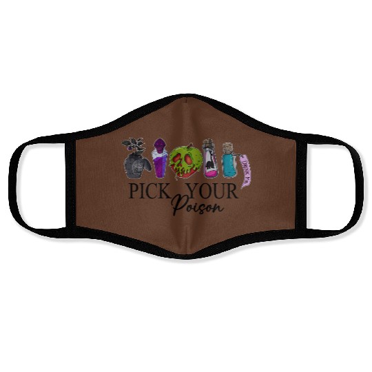 Pick Your Poison Face Masks, Disney Villain Face Masks