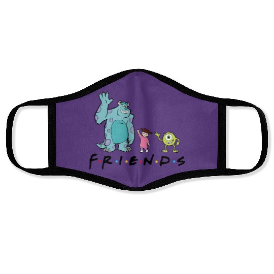 Disney Friends Face Masks, Monsters University Face Masks, Funny Face Masks, Monsters Inc Face Masks