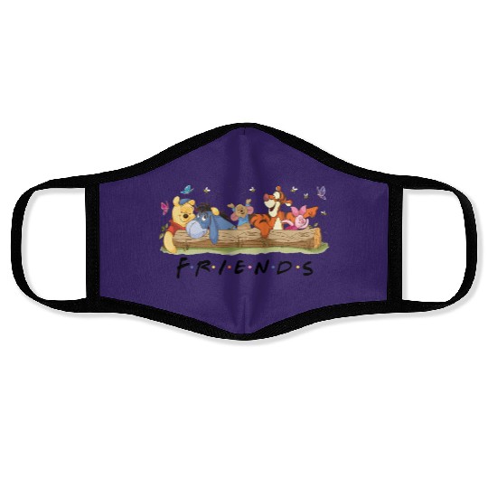 Disney Winnie The Pooh Face Masks, Winnie The Pooh Friends Face Masks,