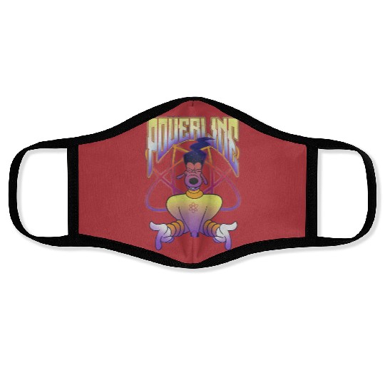 Disney A Goofy Movie Powerline Logo Portrait Face Masks