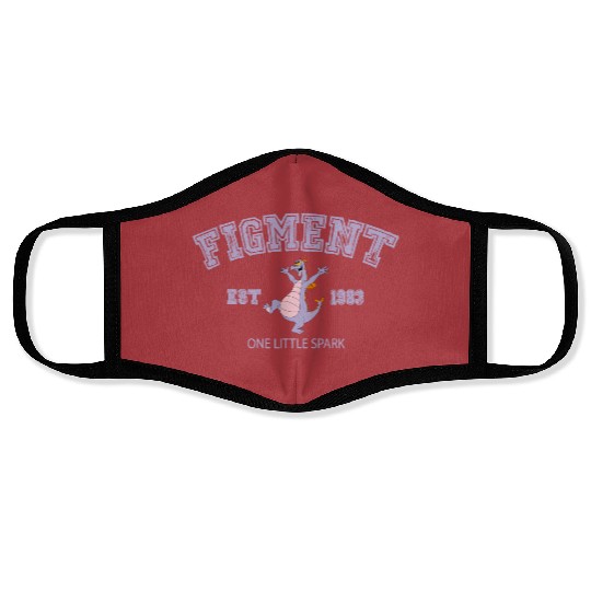 Vintage Figment Face Masks, Figment est 1983 Face Masks, Disneyland Face Masks, Epcot Face Masks