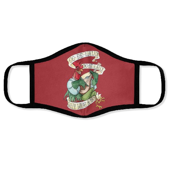 Disney Alan-a-dale Rooster Robin Hood Face Masks