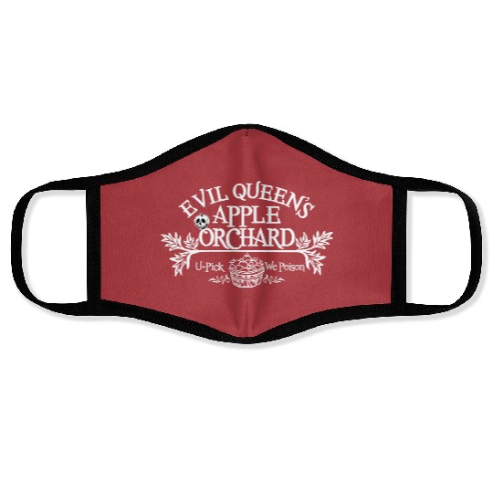 Evil Queen Face Masks, Evil Queen's Apple Orchard Face Masks, Disney Face Masks