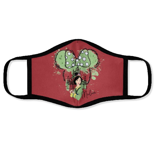 Mulan Princess Face Masks, Disney Mulan Princess Face Masks, Disney Princess Face Masks, Disney Mulan Face Masks