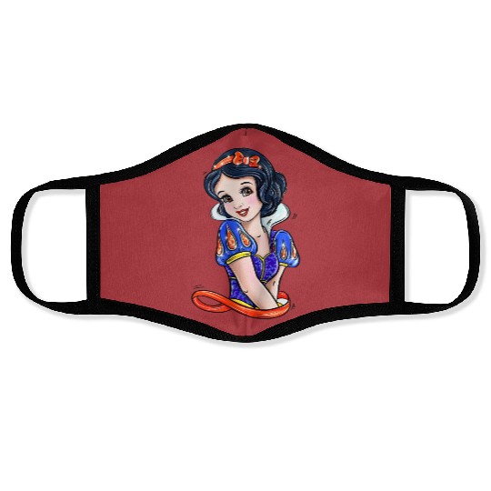 Snow White Face Masks, Disney Princess Face Masks, Birthday Girl Face Masks