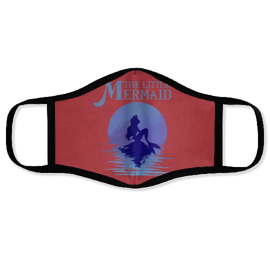 Vintage The Little Mermaid Face Masks, Disneyworld Face Masks