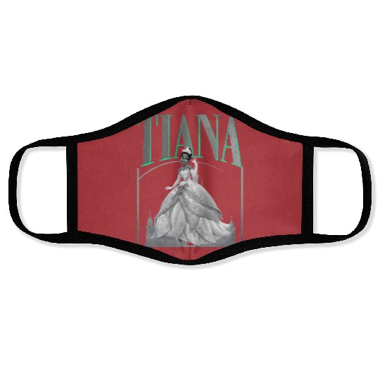 Retro Tiana 90s Face Masks, Disney princess Face Masks