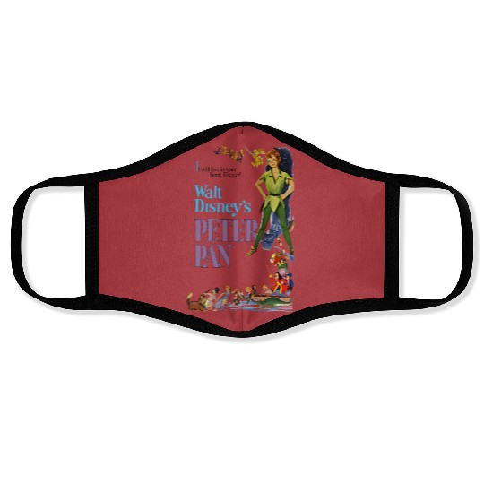 Peter Pan Face Masks, Vintage Peter Pan, Disney Face Masks, Vintage Disney Face Masks