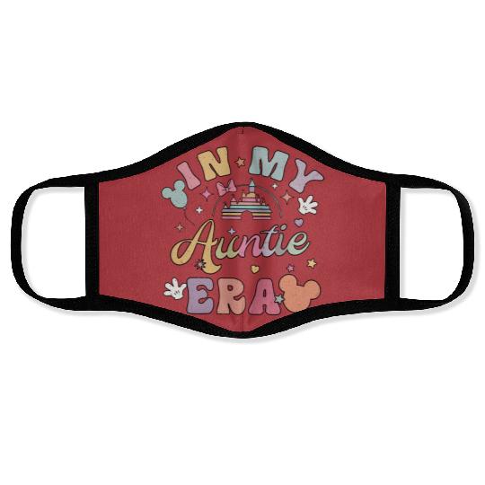 In My Auntie Era Face Masks, Disney Aunt Face Masks, Ears Face Masks for Auntie