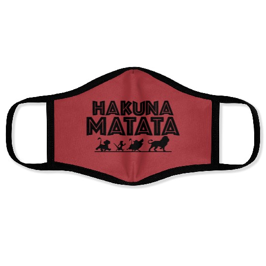 Hakuna Matata Face Masks, Disney Face Masks, Lion King Face Masks, Animal Kingdom Face Masks