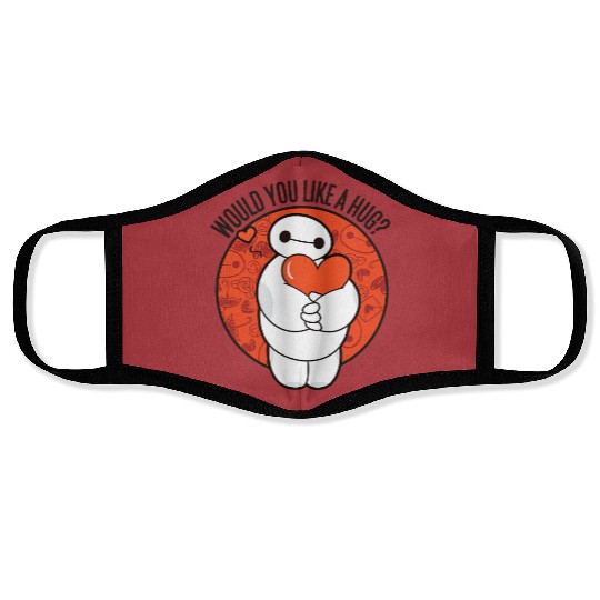 Disney Big Hero 6 Baymax Hug Graphic Face Masks