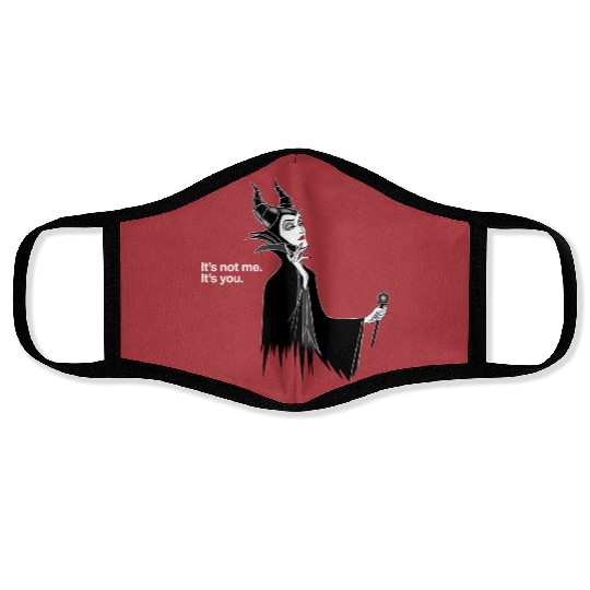 Disney Villains Maleficent It's Not Me It's You Face Masks, Sleeping Beauty Face Masks