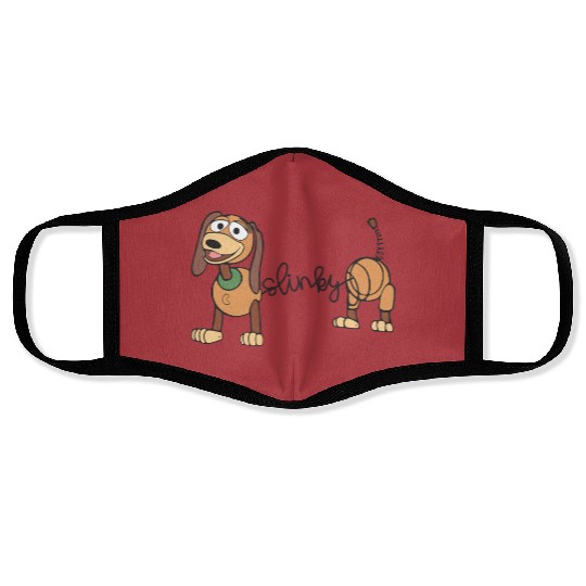 Slinky Dog Face Masks, Toy Story Character Face Masks, Disney Slinky Dog