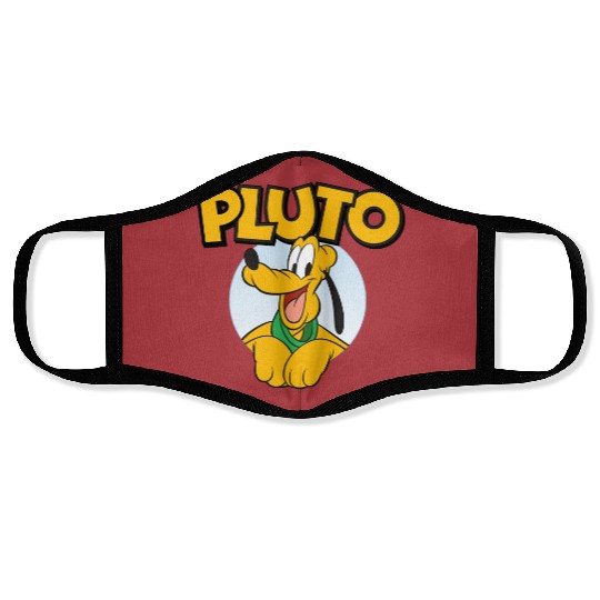 Disney Pluto Face Masks, Disney Characters Face Masks