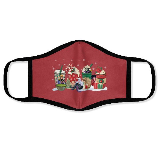 Disney Villains Christmas Face Masks