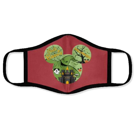 Oogie Boogie Mickey Ear Halloween party Disneyland Oogie Boogie Face Masks