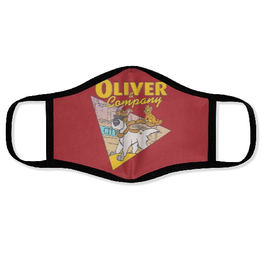 Disney Oliver And Company Face Masks, Disney Face Masks, Disney Vacation Face Masks