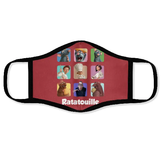 Disney Ratatouille Characters Face Masks, Anton Ego