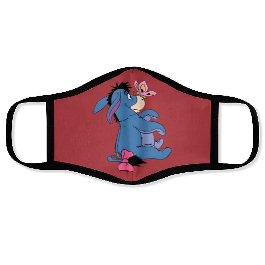 Scared Eeyore Face Masks; Eeyore jumper; Eeyore Playing sweater; Disney Eeyore pullover; Winnie the Pooh Face Masks; Cute Eeyore hoody; (T61)