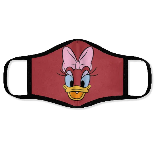 Disney Daisy Duck Big Face Face Masks, Daisy Duck Big Portrait Face Masks