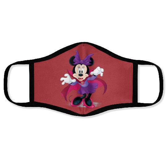 Womens Disney Halloween Minnie Mouse Vampire Face Masks