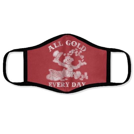 Discover Disney Scrooge McDuck All Gold Face Masks