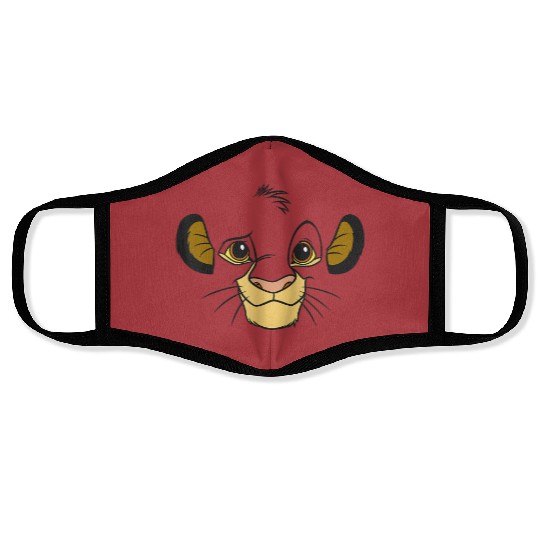Discover Disney Lion King Simba Face Halloween Face Masks