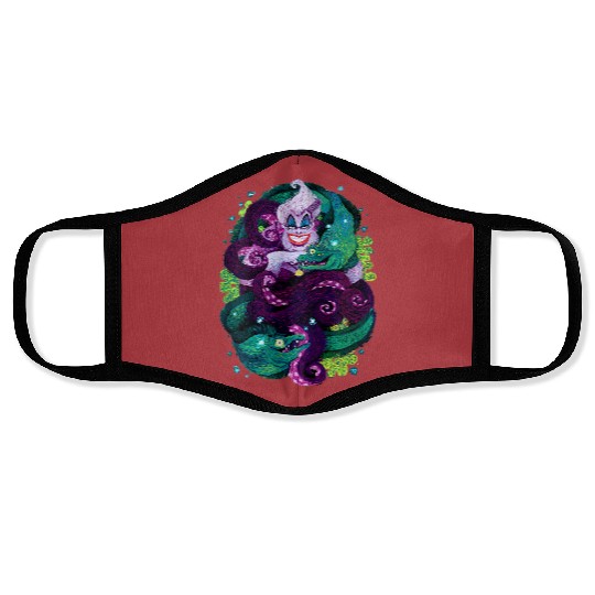 Disney The Little Mermaid Ursula Sea Witch Paint Face Masks