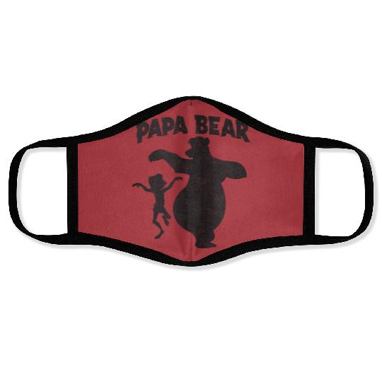 Discover Disney Jungle Book Papa Bear Fathers Day Tank To Face Masks
