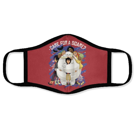 Disney Big Hero 6 Baymax Care For Scare Hallowee Face Masks