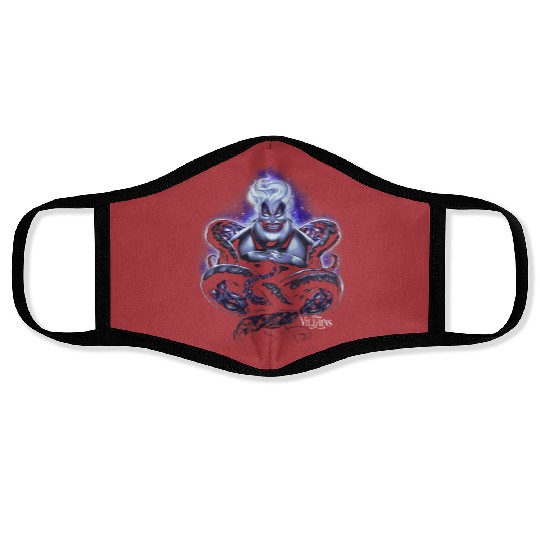 Disney Villains Ursula Dark Portrait Face Masks
