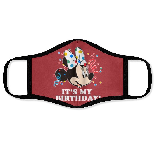 Discover Disney Minnie Mouse Its My Birthday 6901 Face Masks
