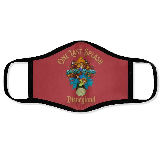 Disneyland Splash Mountain Face Masks, Disney Splash Mountain Face Masks