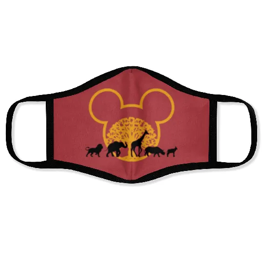 Animal Kingdom Face Masks, Gift For Her, Disney Kids Face Masks