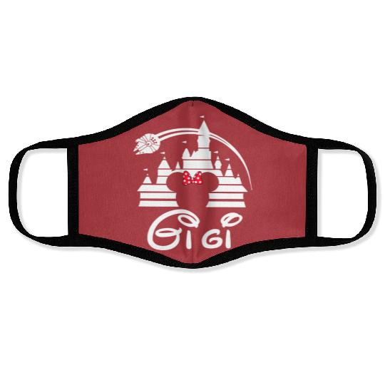 Gigi Mouse Face Masks, Grandma Mouse Face Masks, Disney Family Face Masks, Disney Face Masks, Disney Grandma Face Masks