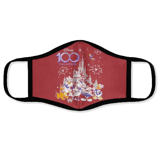 Disney 100 Year of Wonder Face Masks, 100 Years Anniversary Face Masks