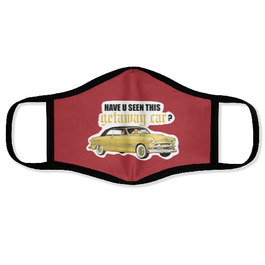 Taylorr swift getaway car reputation Long Face Masks