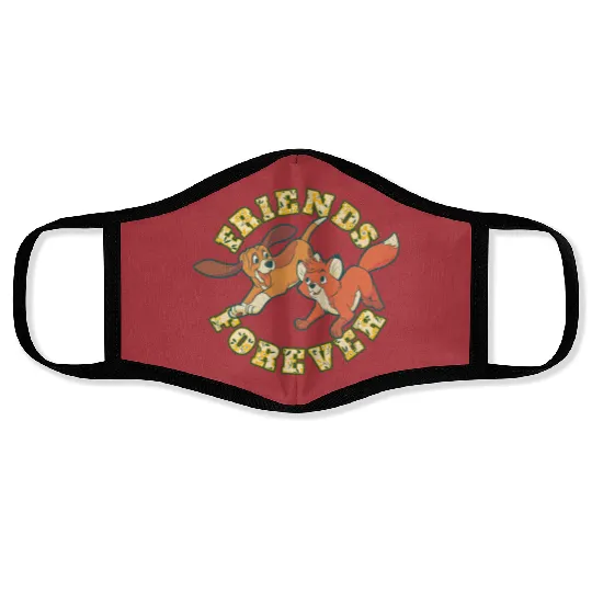 Disney The Fox and the Hound Tod And Copper Friends Forever Face Masks